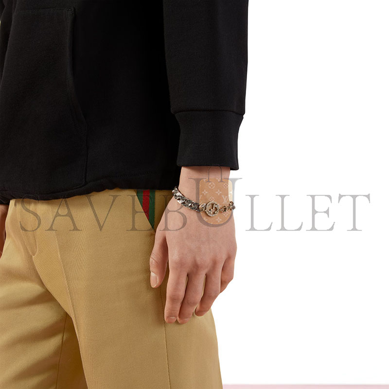 Gvc*1 interlocking chain bracelet 454285